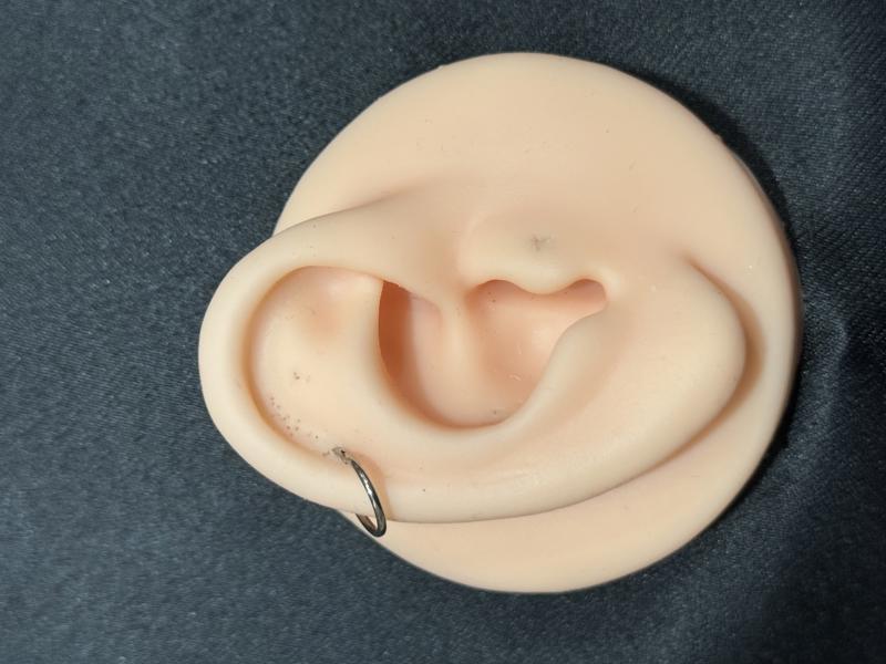 Hatice Ünlü Klasik Mini Halka Silver Helix
