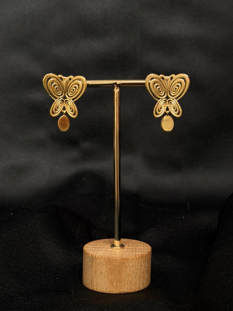 Hatice Ünlü Füsun Gold Küpe