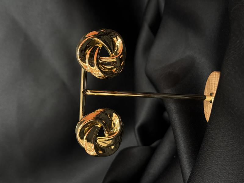 Hatice Ünlü Dolama Gold Küpe