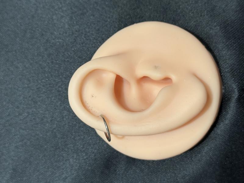 Hatice Ünlü Klasik Halka Model Silver Helix