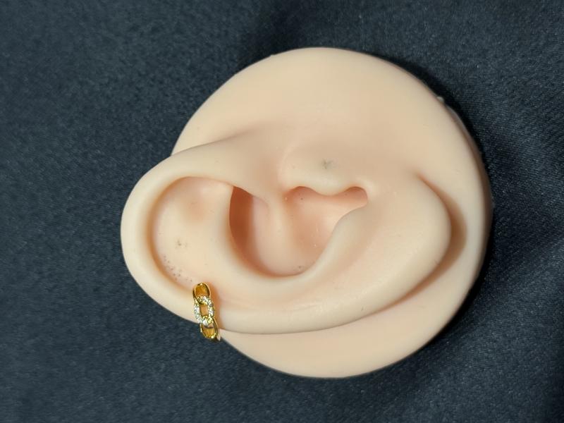 Hatice Ünlü Zincir Model Halka Gold Helix