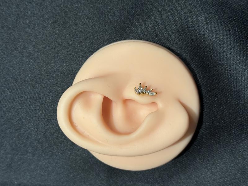 Hatice Ünlü Uzanan Taşlar Gold Piercing