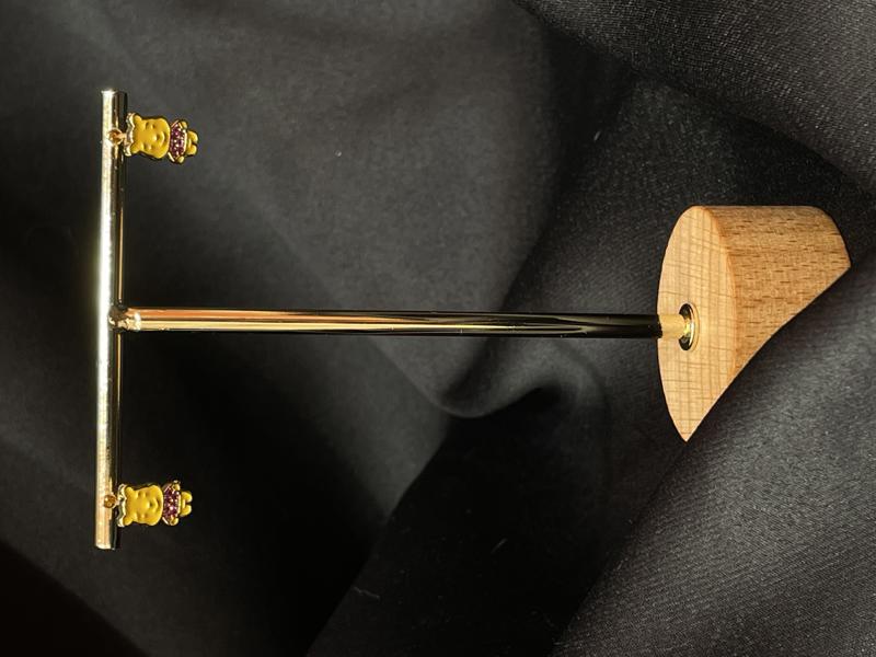 Hatice Ünlü Xuping Sarı Ayı Modelli Gold Çocuk Küpe