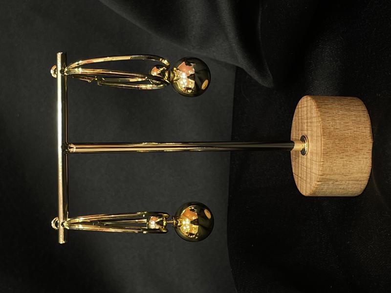 Hatice Ünlü Üç Varyasyonlu Halka Gold Küpe