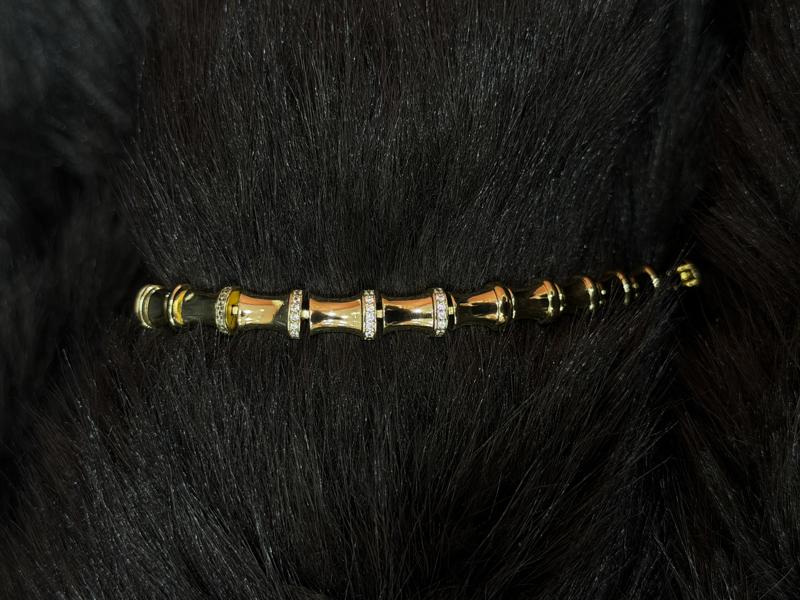 Hatice Ünlü Xuping İskelet Model Gold Bileklik