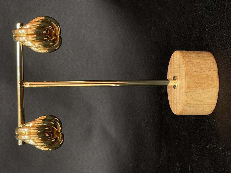 Hatice Ünlü Altı Şerit Zara Gold Küpe