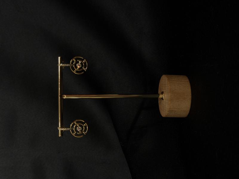 Hatice Ünlü Xuping Daire Model Gold Küpe