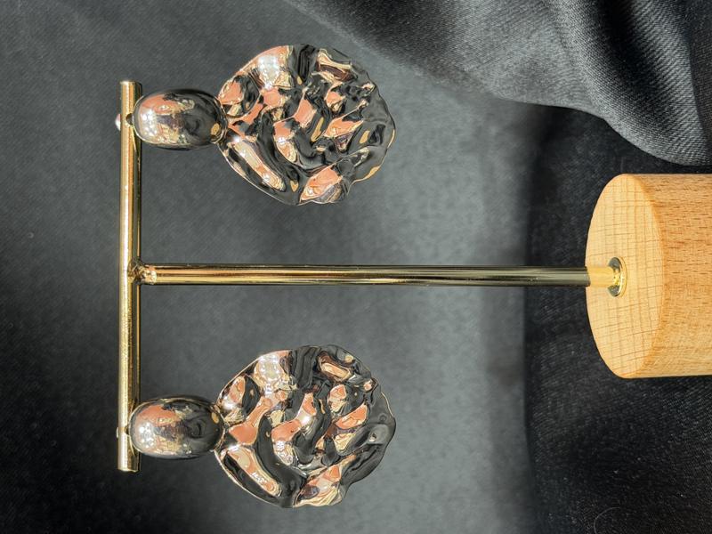 Hatice Ünlü Karışık Baskı Silver Küpe